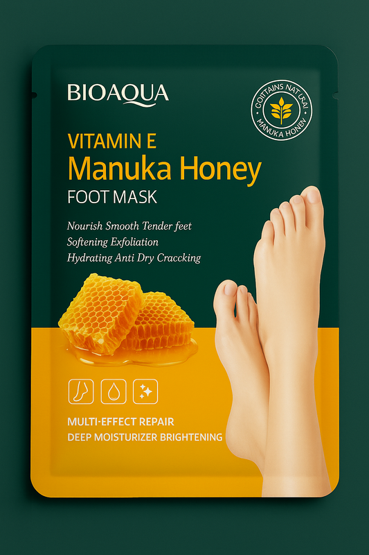BIOAQUA Vitamin E & Manuka Honey Маска за крака