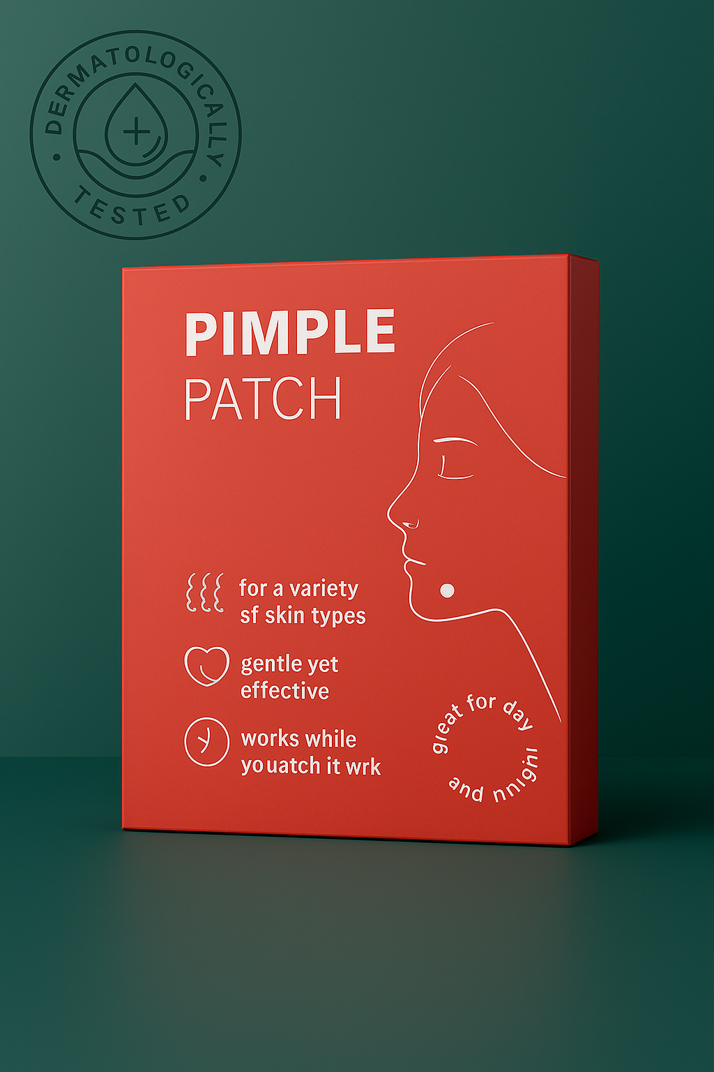 Хидроколоидни лепенки против акне, 360 бр., без аромат и без алкохол