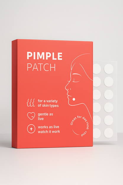 Хидроколоидни лепенки против акне, 360 бр., без аромат и без алкохол